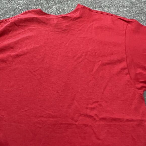 Atlanta Falcons Shirt Mens XL Red Majestic NFL Super Bowl LI 51 Destination New - Picture 12 of 13